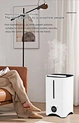 POWER Unique Design Air Humidifier  120ML Capacity Lasting Mois Humidifier Desktop Low Noise Operati